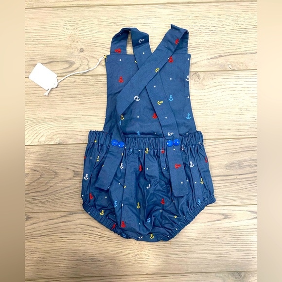 Boys or girls new handmade romper - Picture 2 of 2